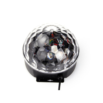 Multicolor rotating lamp 18cm with MP3 and BT